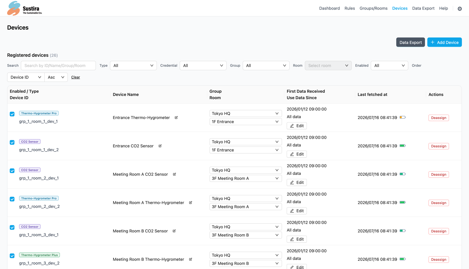 Device management